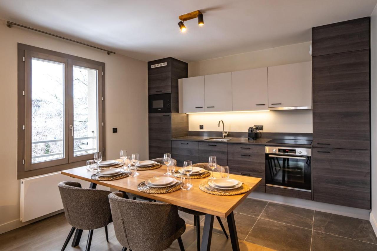 Perle Blanche - Brand New 2 Bedroom Apartment Perfectly Located Шамони Экстерьер фото