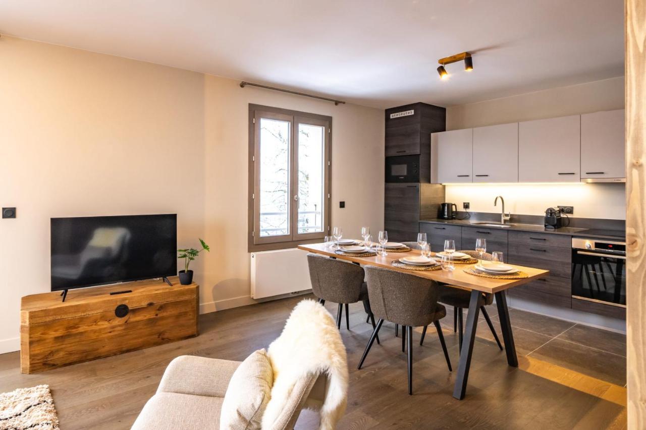 Perle Blanche - Brand New 2 Bedroom Apartment Perfectly Located Шамони Экстерьер фото