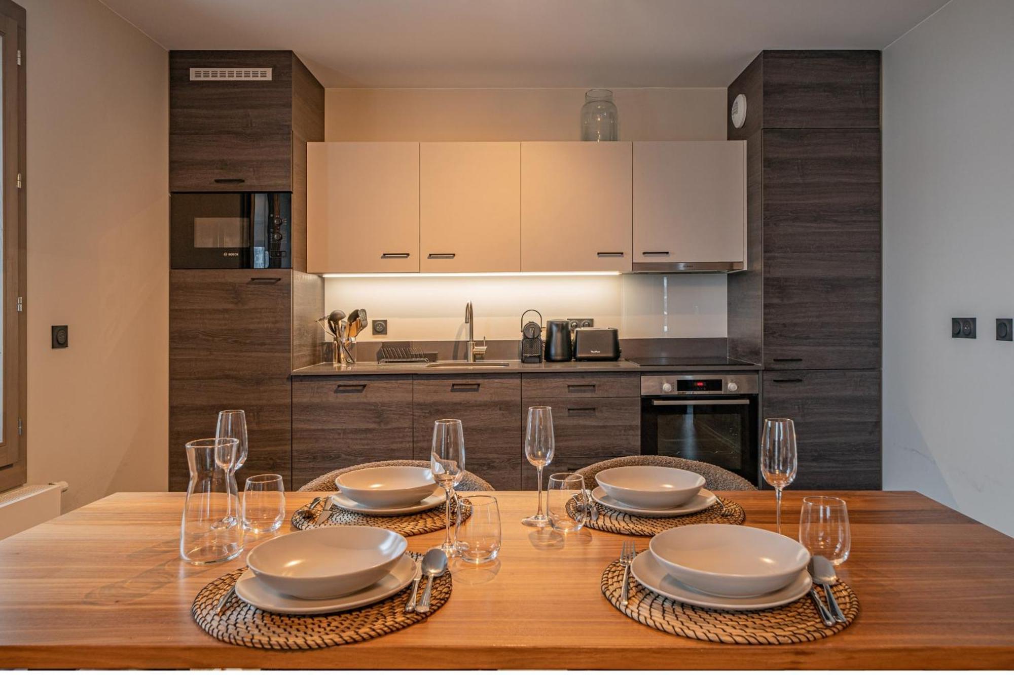 Perle Blanche - Brand New 2 Bedroom Apartment Perfectly Located Шамони Экстерьер фото